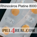 Rhinocéros Platine 8000 24